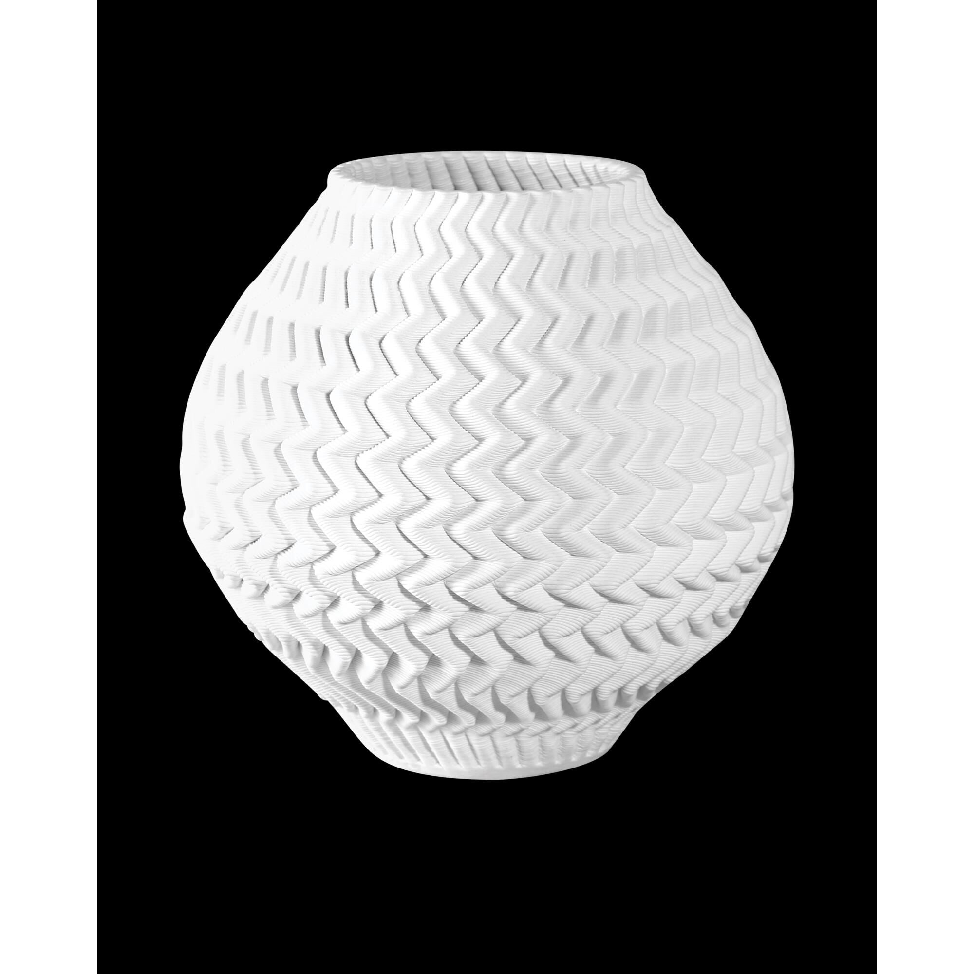 Currey and Company Plisse Vase-Urn Plisse - 1200-0789 - Modern Contemporary