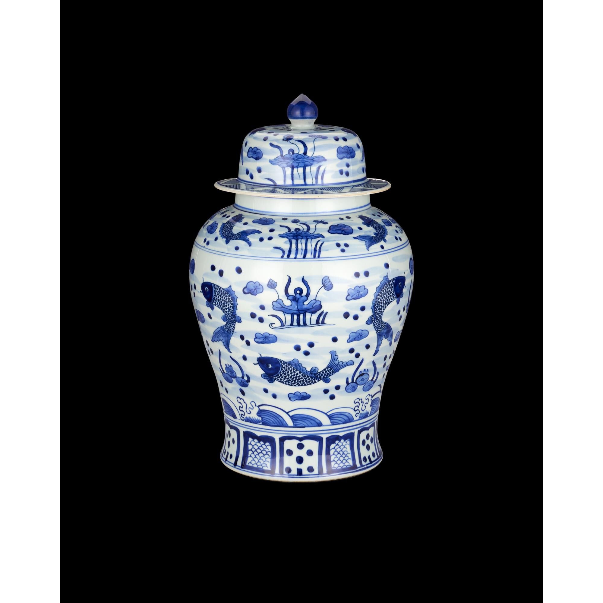 Currey and Company South Sea Vase-Urn South Sea - 1200-0838 - Transitional