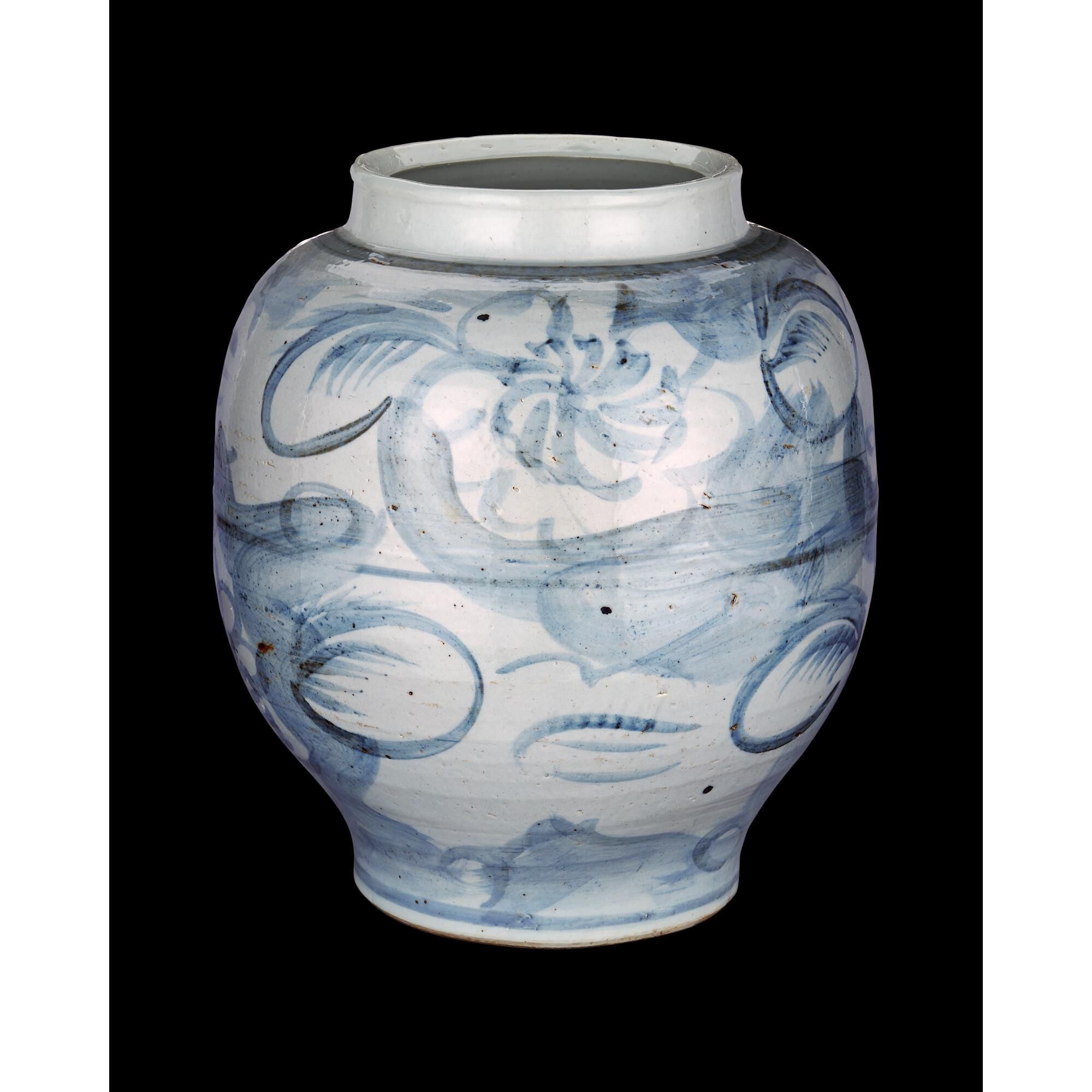 Currey and Company Ming-Style Countryside Vase-Urn Ming-Style Countryside - 1200-0843 - Transitional
