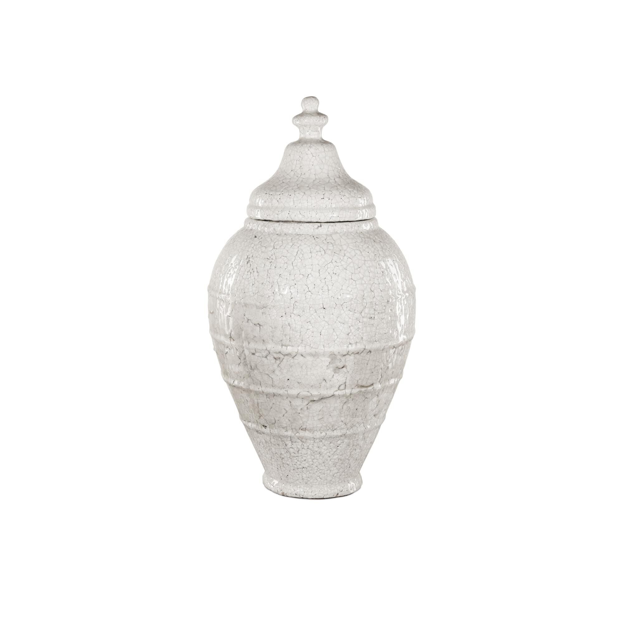 Currey and Company Virginal Vase-Urn Virginal - 1200-0883 - Transitional