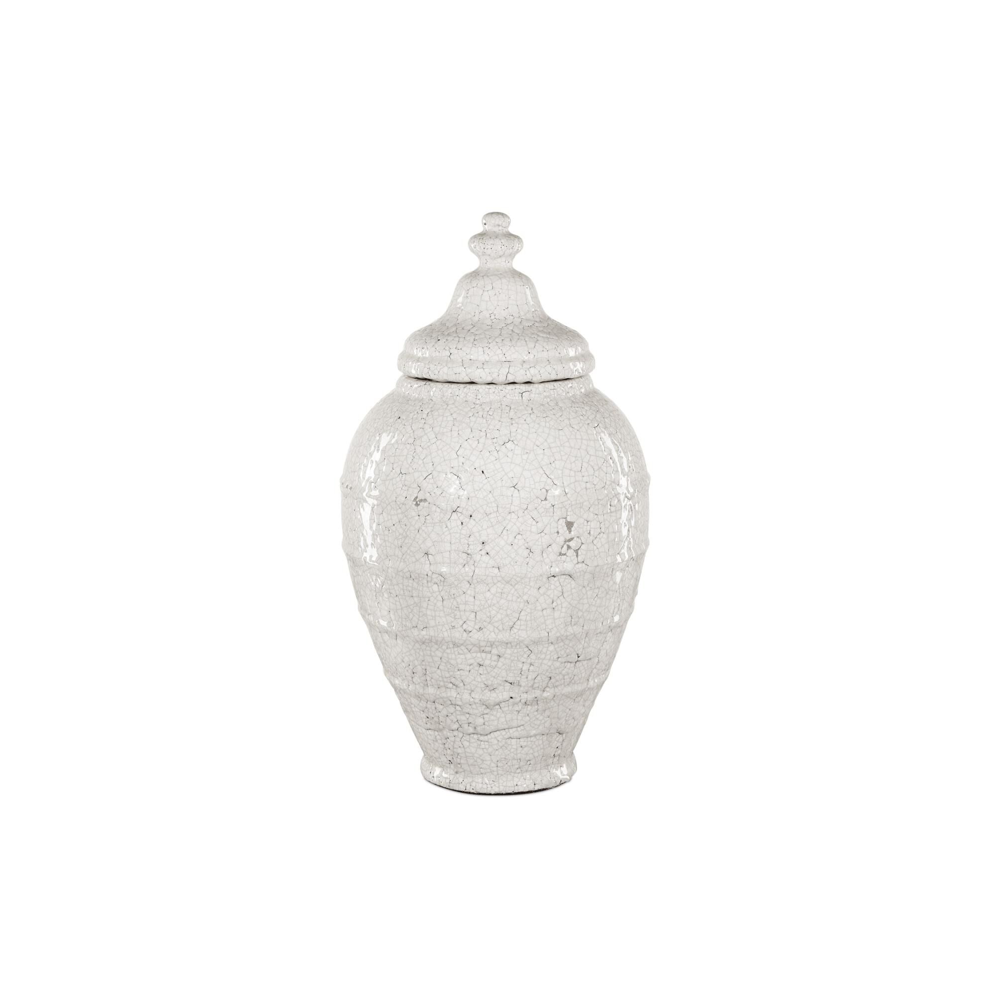 Currey and Company Virginal Vase-Urn Virginal - 1200-0884 - Transitional