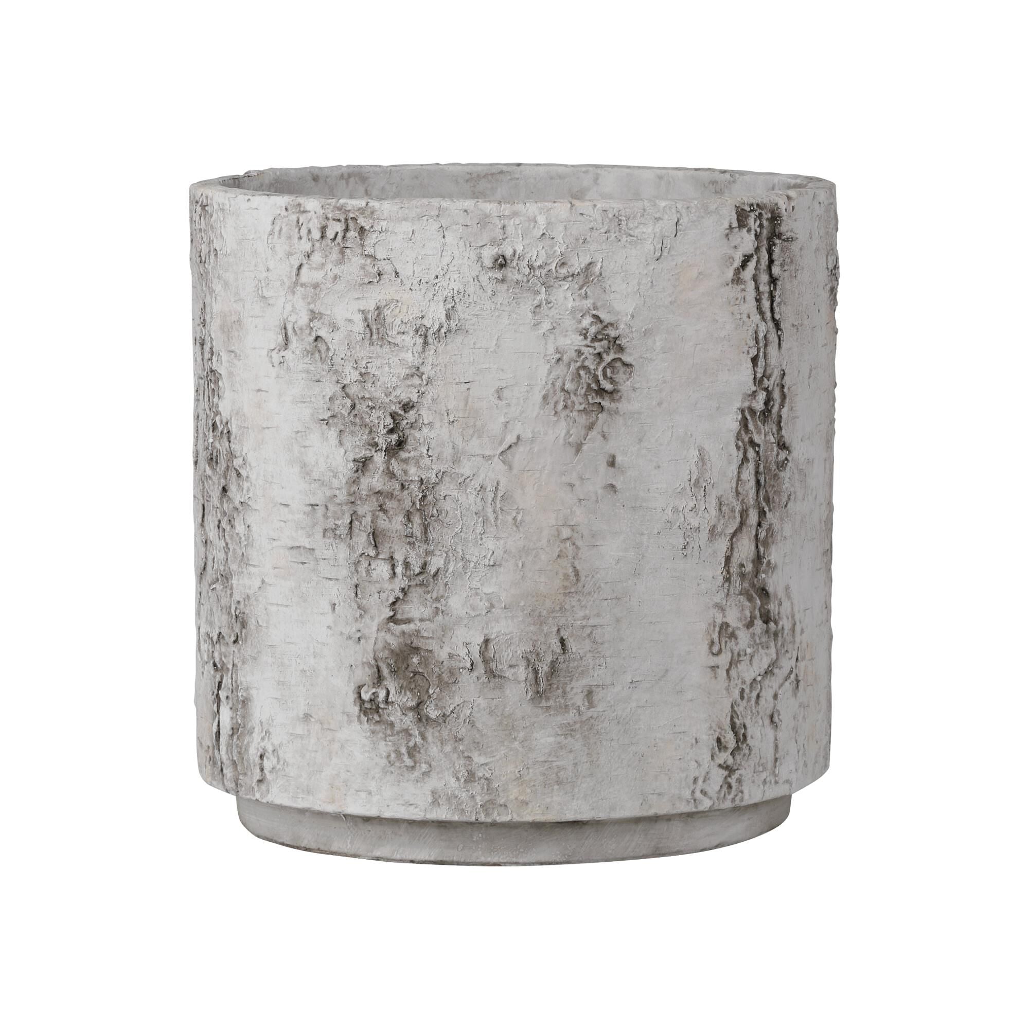 Currey and Company Faux Birch Planter Faux Birch - 2200-0054 - Modern Contemporary