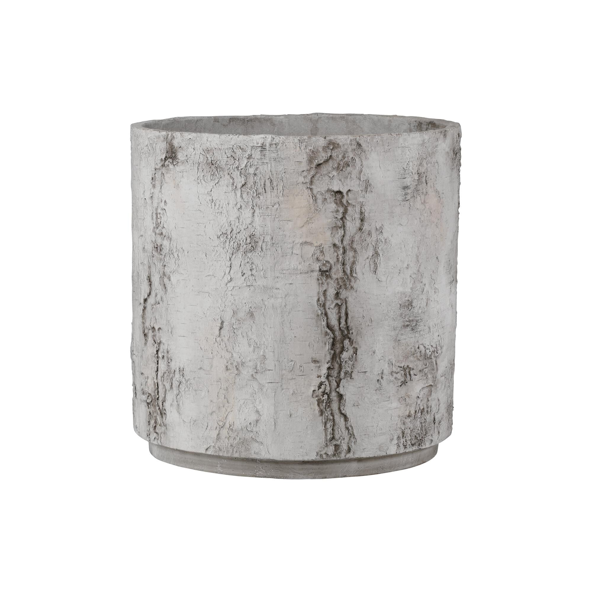 Currey and Company Faux Birch Planter Faux Birch - 2200-0055 - Modern Contemporary