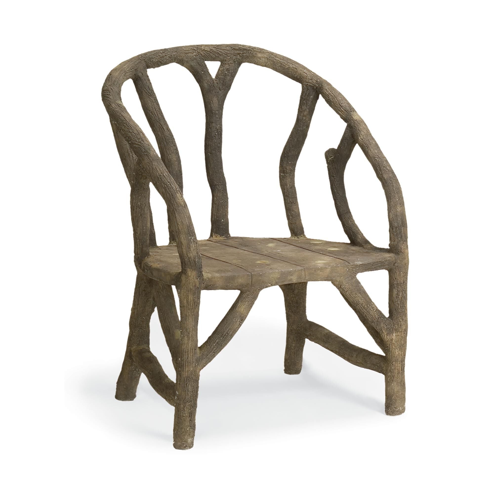 Currey and Company Arbor Accent Chair Arbor - 2701 - Rustic