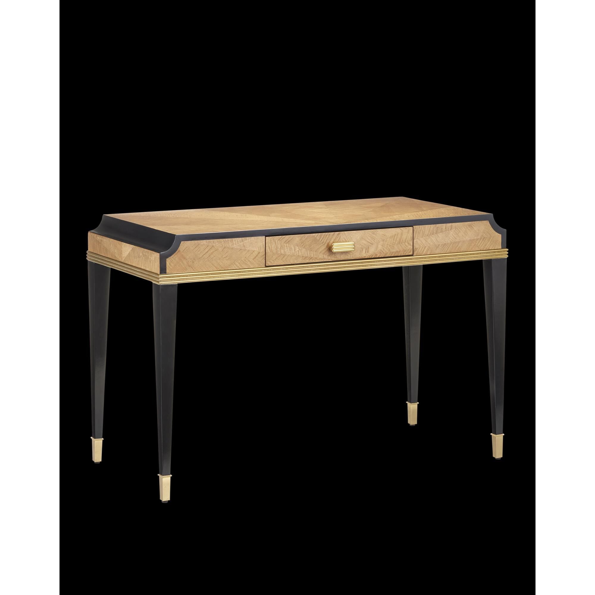 Currey and Company Kallista 47 Inch Desk Kallista - 3000-0272 - Transitional