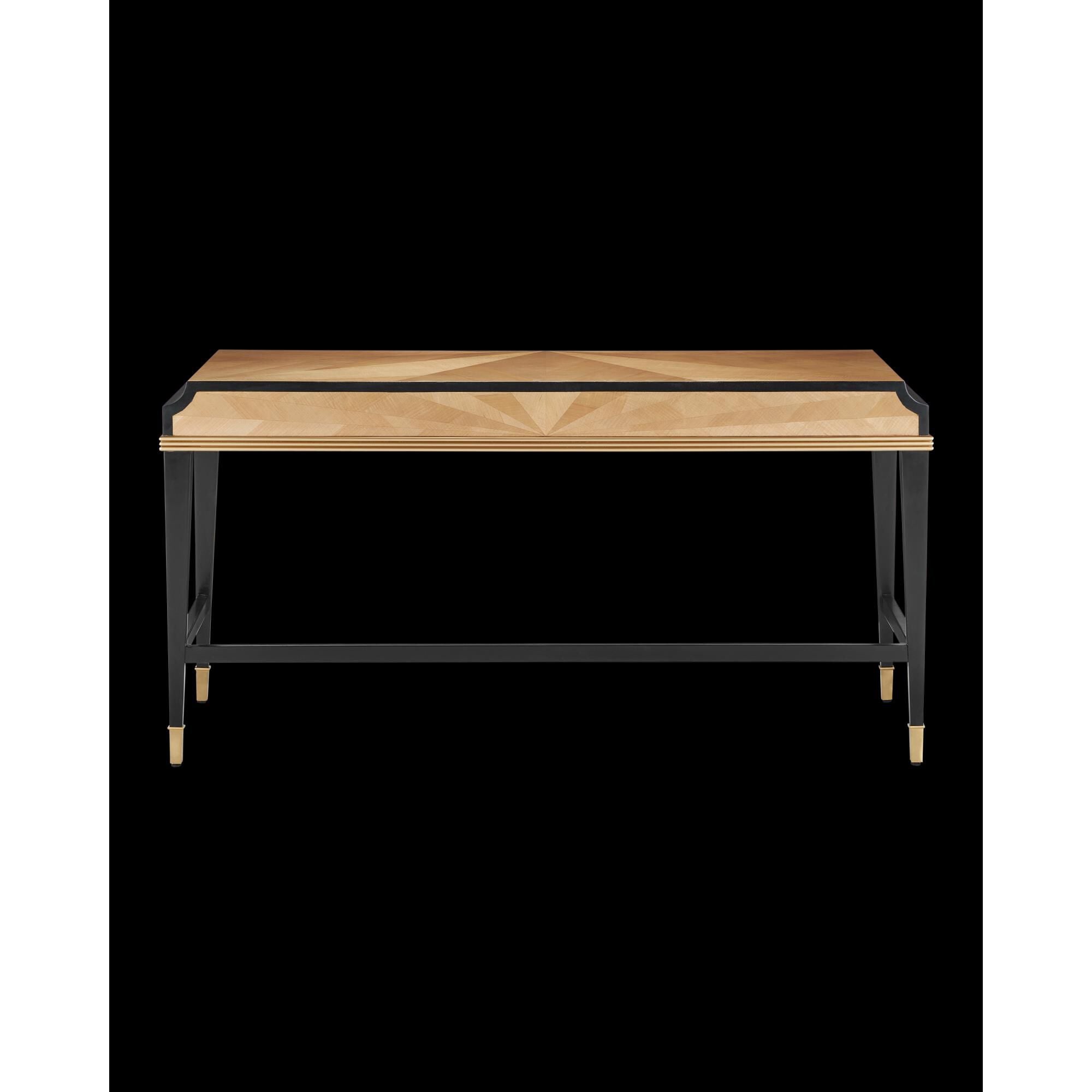 Currey and Company Kallista 61 Inch Desk Kallista - 3000-0289 - Transitional