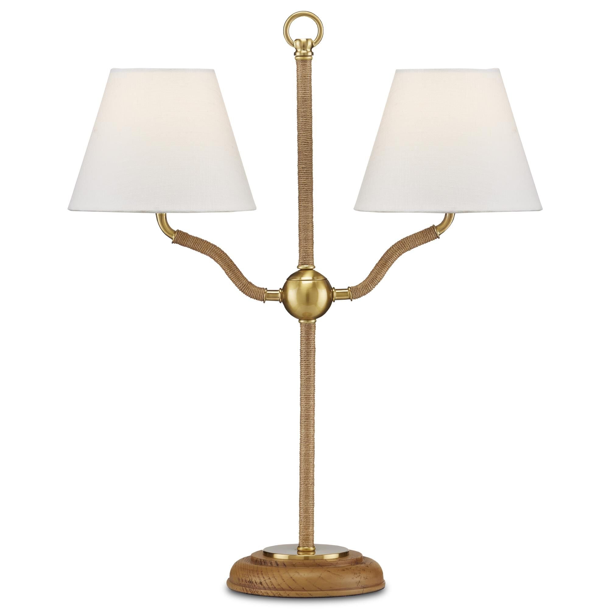 Currey and Company Sirocco 22 Inch Desk Lamp Sirocco - 6000-0873 - Traditional