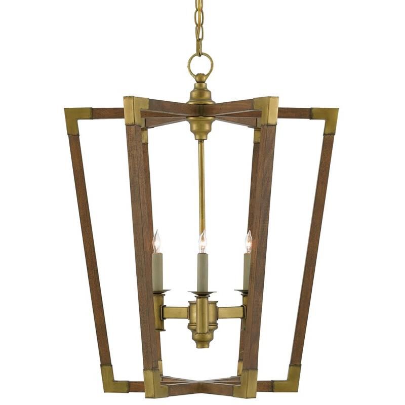 Currey and Company Bastian 23 Inch Cage Pendant Bastian - 9000-0220 - Transitional