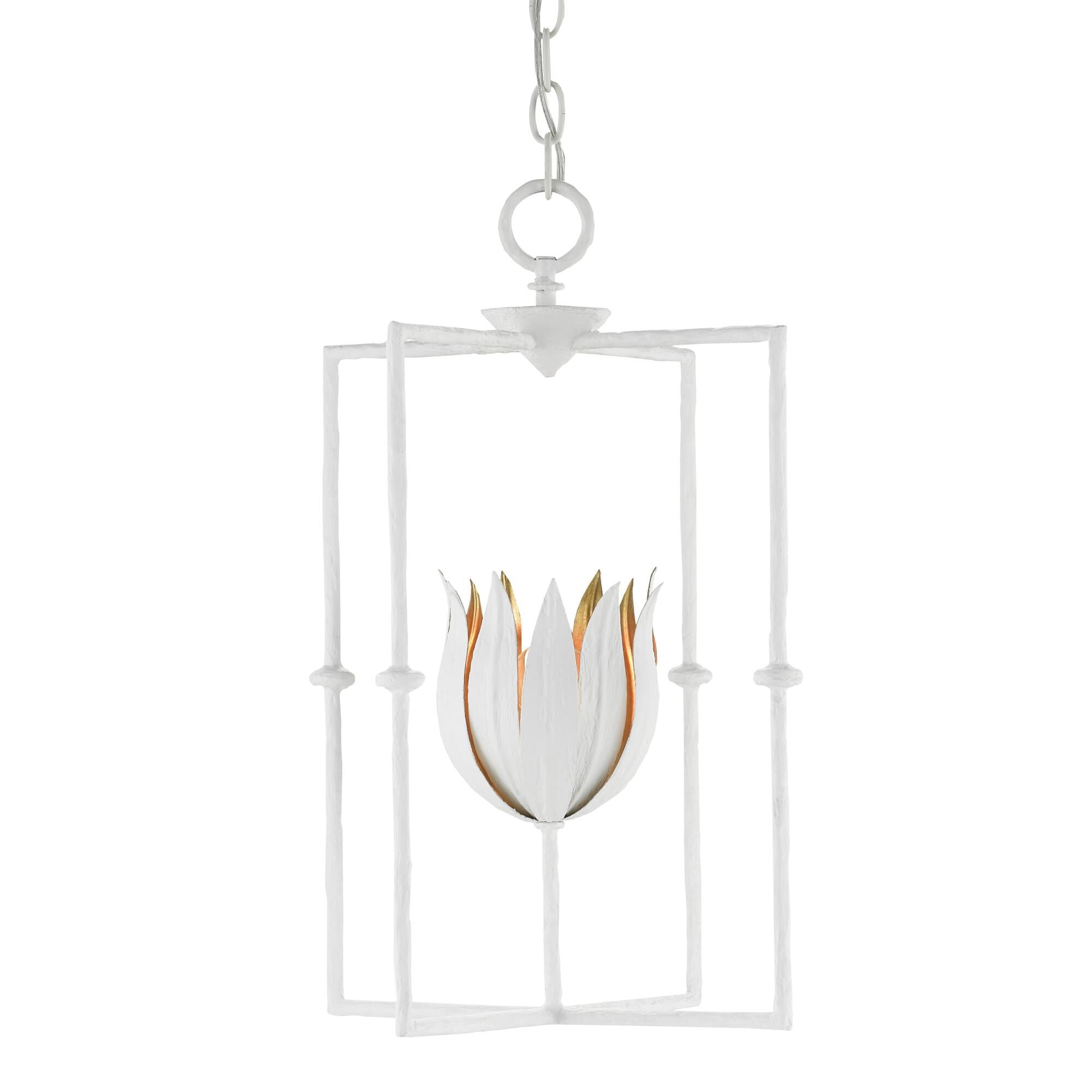 Currey and Company Tulipano 10 Inch Cage Pendant Tulipano - 9000-0630 - Whimsical