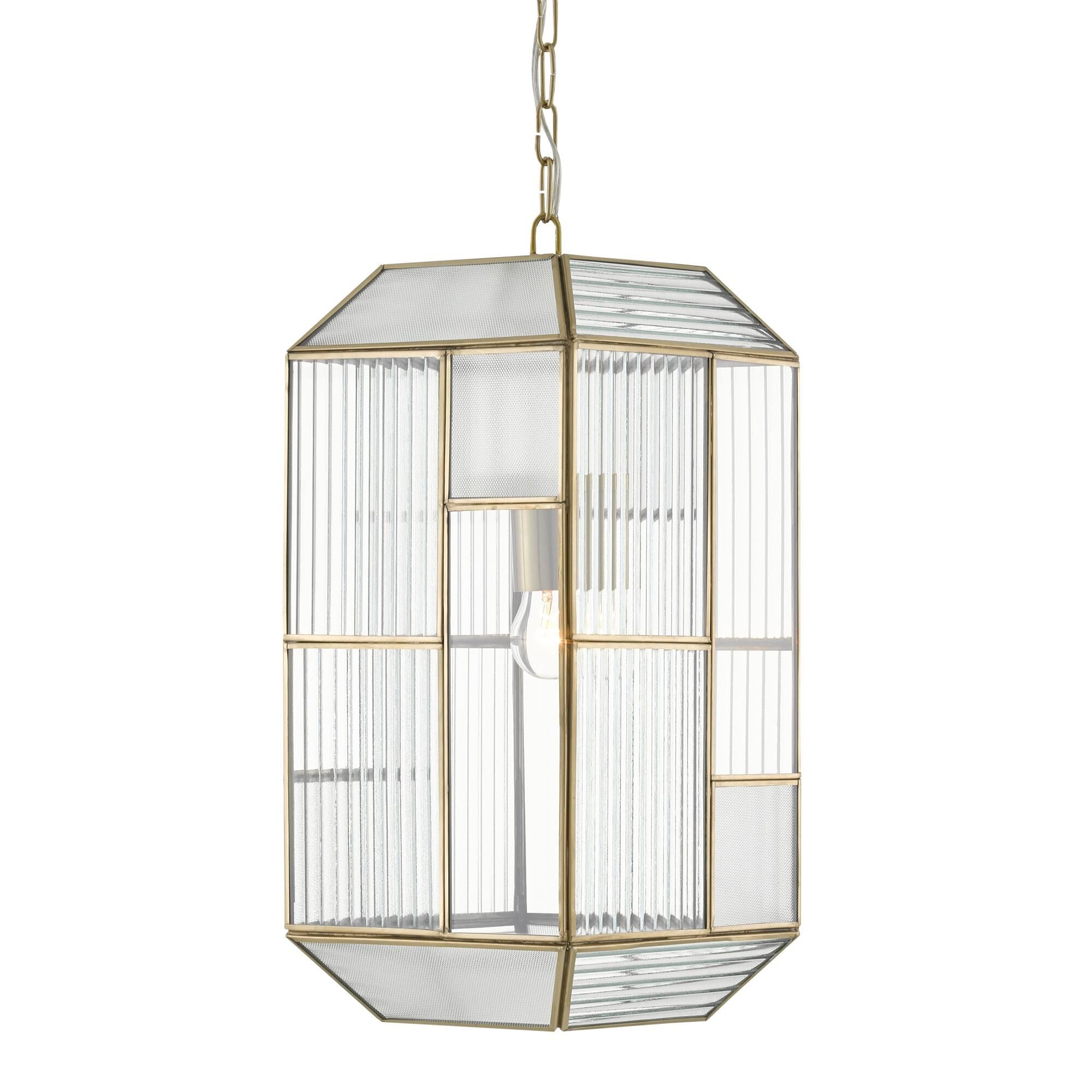 Currey and Company Bardolph 8 Inch Cage Pendant Bardolph - 9000-0749 - Traditional