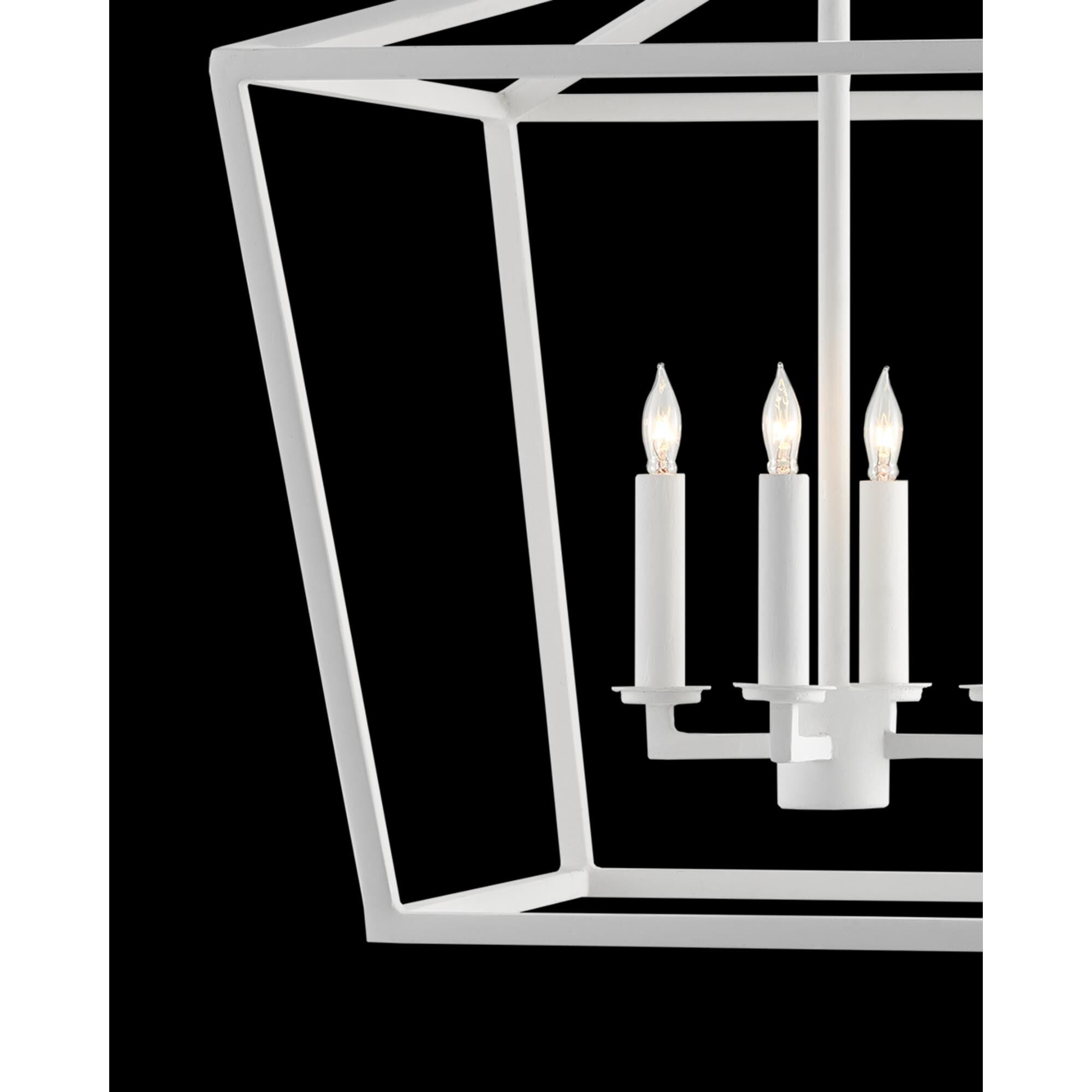 Currey and Company Denison 18 Inch Cage Pendant Denison - 9000-0824 - Transitional