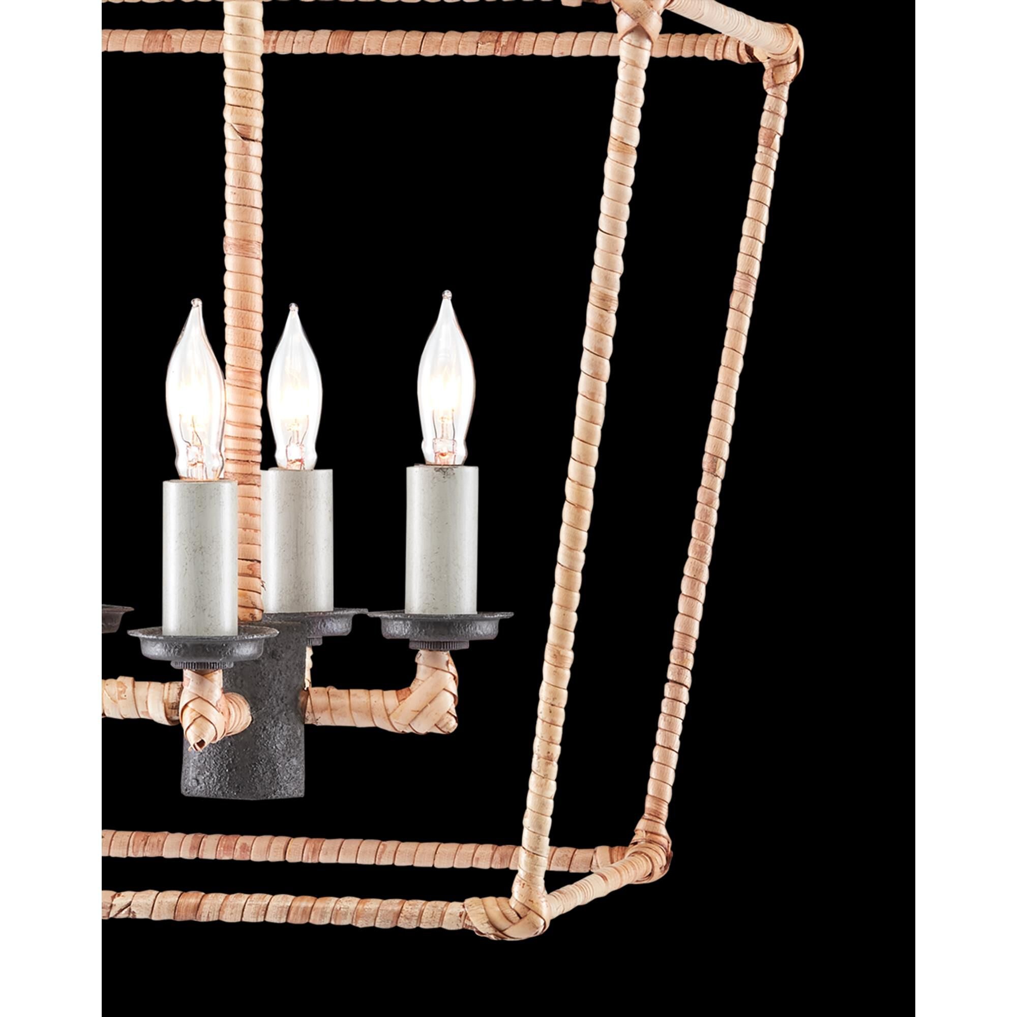 Currey and Company Denison 12 Inch Cage Pendant Denison - 9000-0873 - Transitional