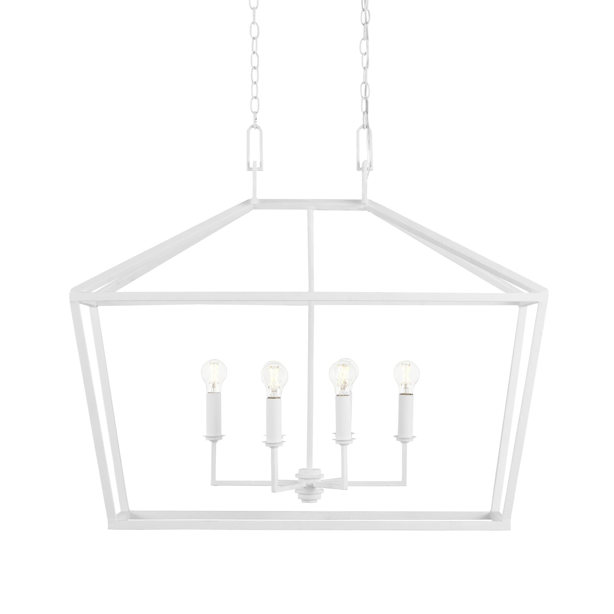 Currey and Company Denison 40 Inch Cage Pendant Denison - 9000-0979 - Traditional
