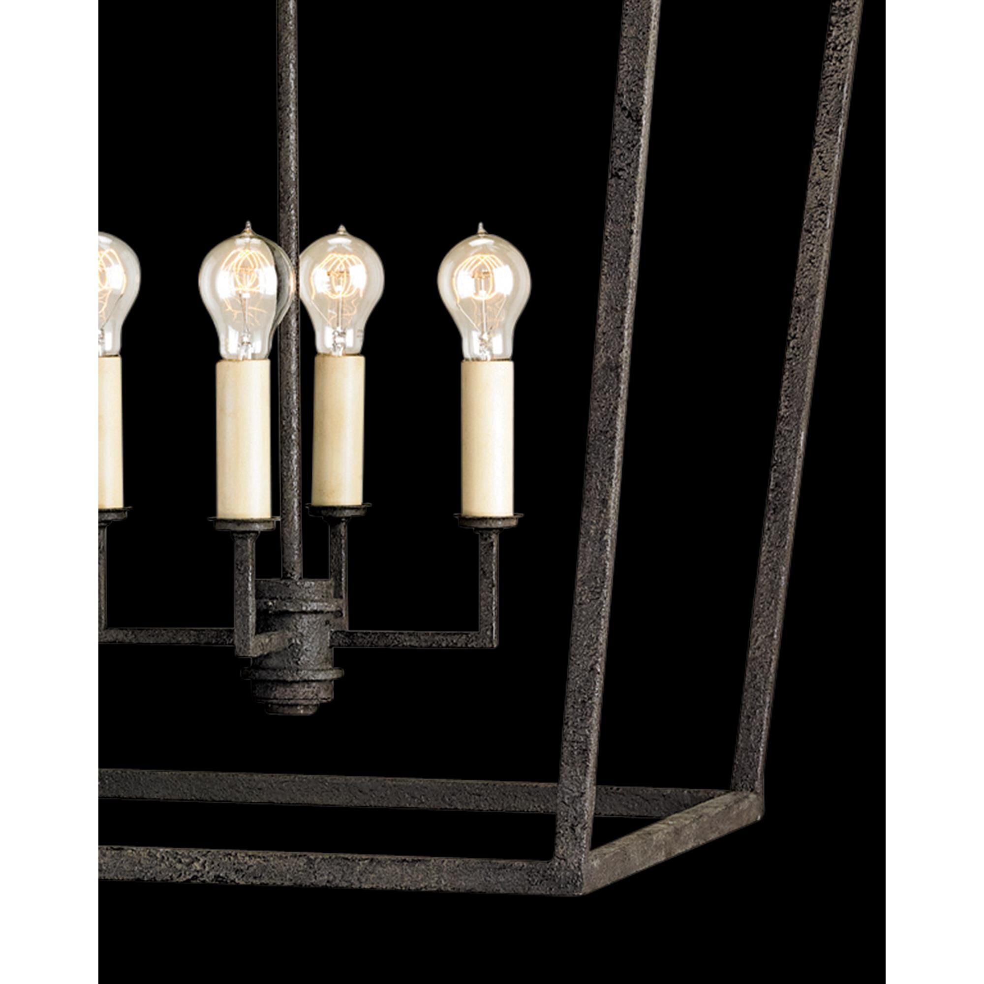 Currey and Company Denison 26 Inch Cage Pendant Denison - 9872 - Transitional