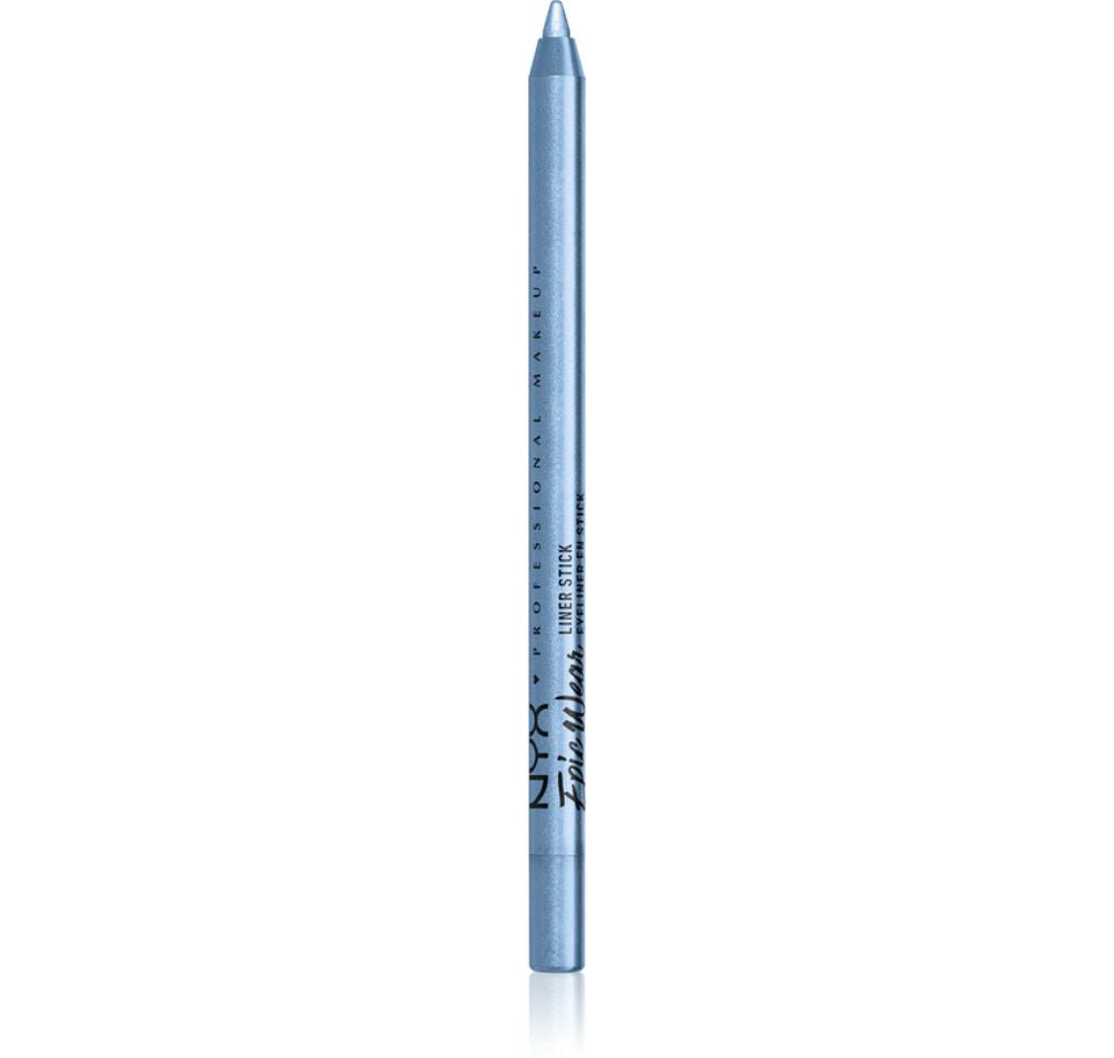 NYX Crayon pour les yeux waterproof Epic Wear Liner Stick de maquillage professionnel, couleur 21 - Bleu froid, 1,2 g