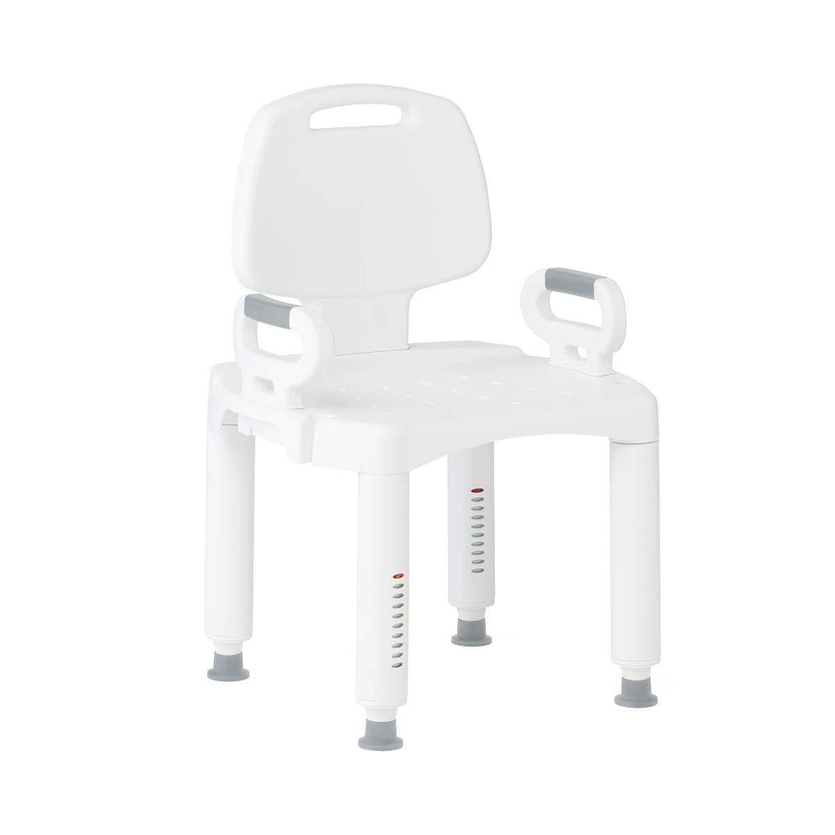Premium Series Shower Chair with Backrest, 350 lb. Weight Capacity, Each
