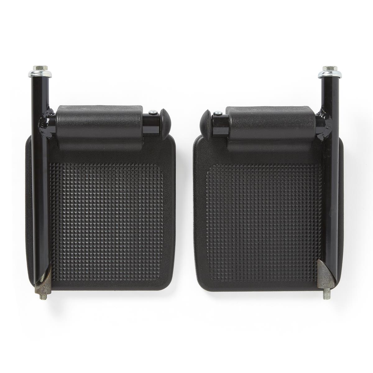 Composite Footplate Assembly for Medline Wheelchairs, 1 Pair