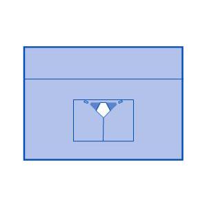 Beach Chair Shoulder Drape, Sterile, Case of 5