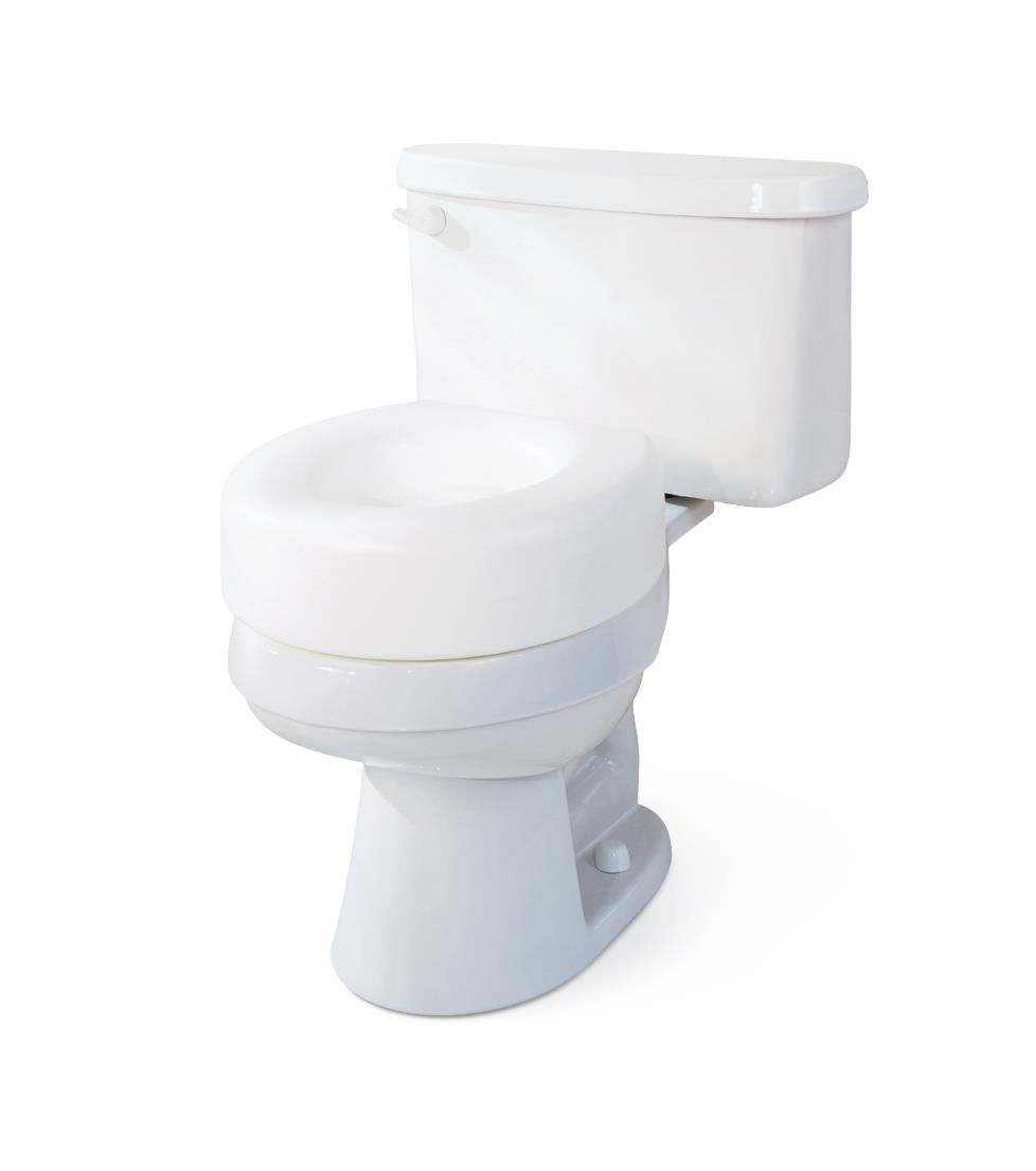 5" Economy Toilet Seat Riser, No Lock, 400 lb. Weight Capacity, Case of 1