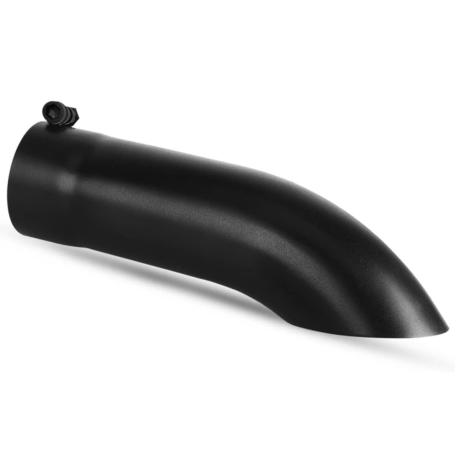 YITAMOTOR Turn Down Exhaust Tip 4 Inch Inlet, 4" Outlet Polished Stainless Steel Professional Exhaust Tip, 15" Overall Length