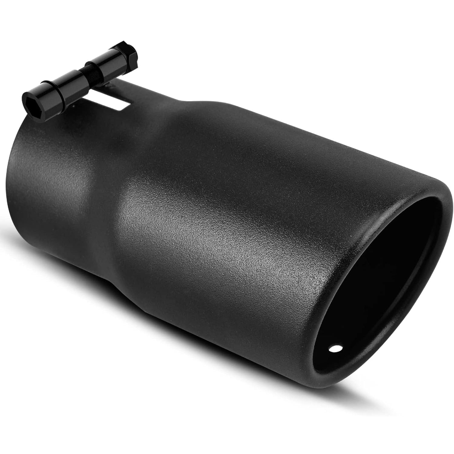 YITAMOTOR Bolt-On Exhaust Tip, 2.5" inlet 3" Outlet 6" Long Stainless Steel Exhaust Tail Tip, Fits 2 1-2 Inch OD Tailpipe