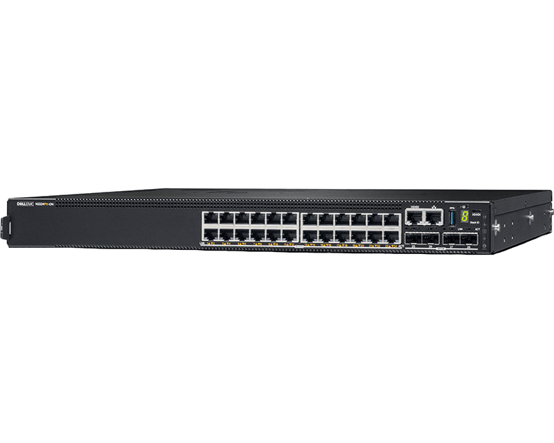 DELL Networking N3224P-ON 24x1G RJ-45 4x10G SFP+ 2xQSFP28 +  switch