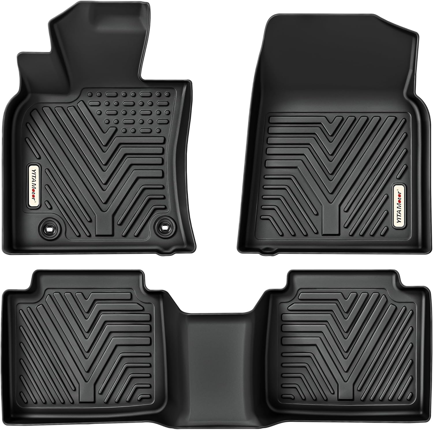 Custom Fit TPE-LITE Floor Mats for 2018-2024 Toyota Camry | Non-Slip, Odorless & Durable