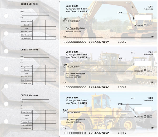 Construction Designer Deskset Checks