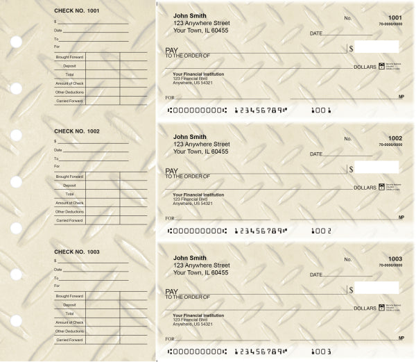 Iron Designer Deskset Checks