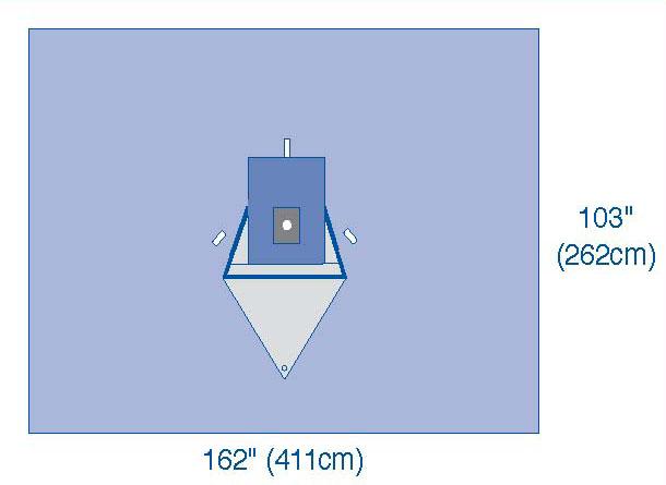 UltraGard Beach Chair Shoulder Drapes, Case of 5