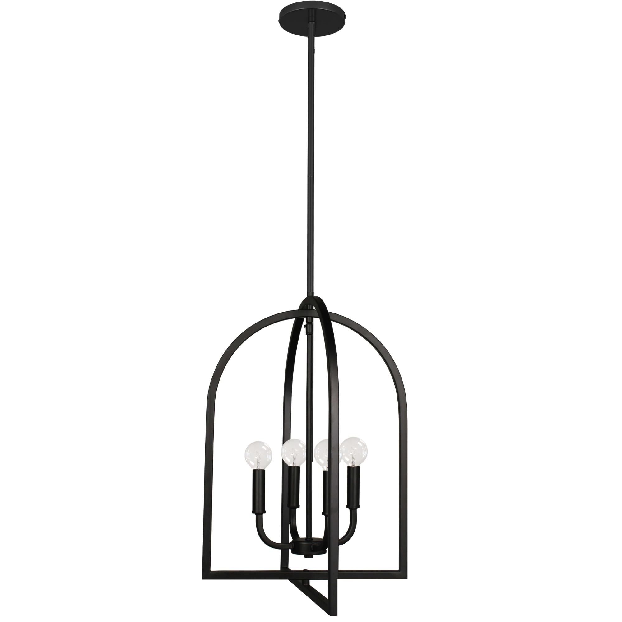 Dainolite Pamela 16 Inch Cage Pendant Pamela - PLA-164P-MB - Transitional