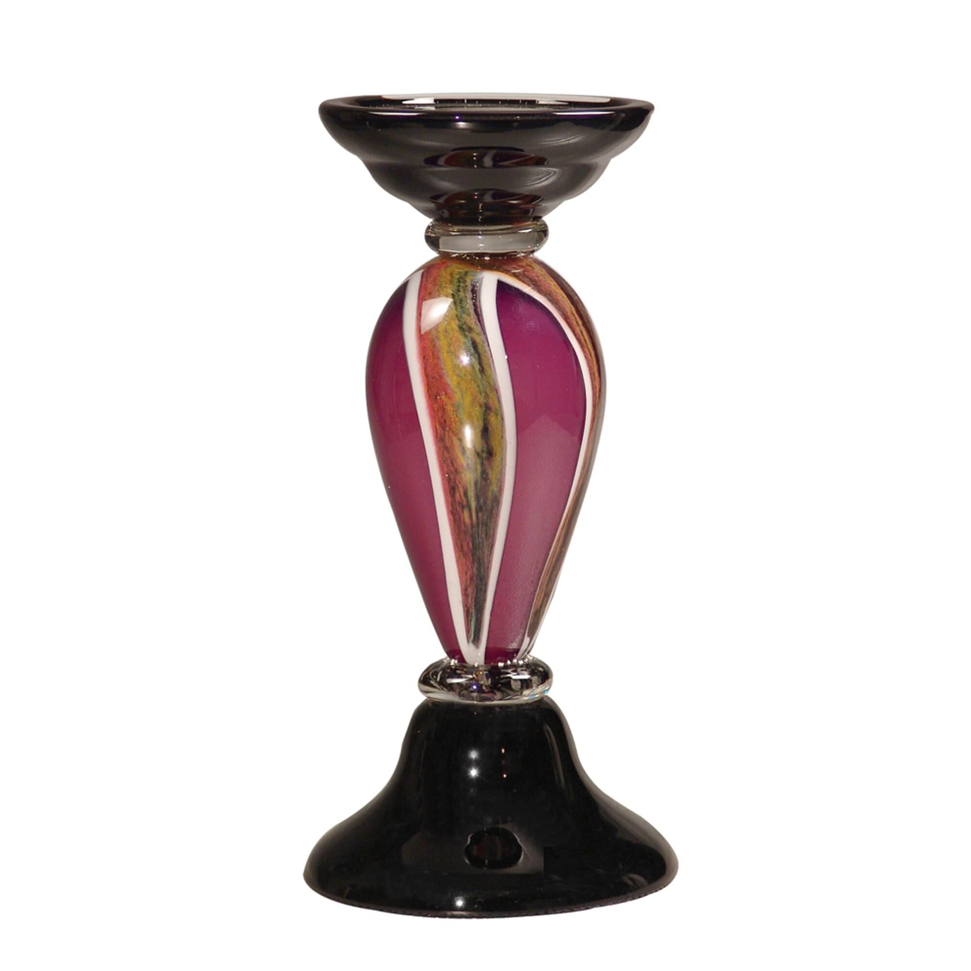 Dale Tiffany Melrose Candle Holder Melrose - AG500288 - Blown Glass