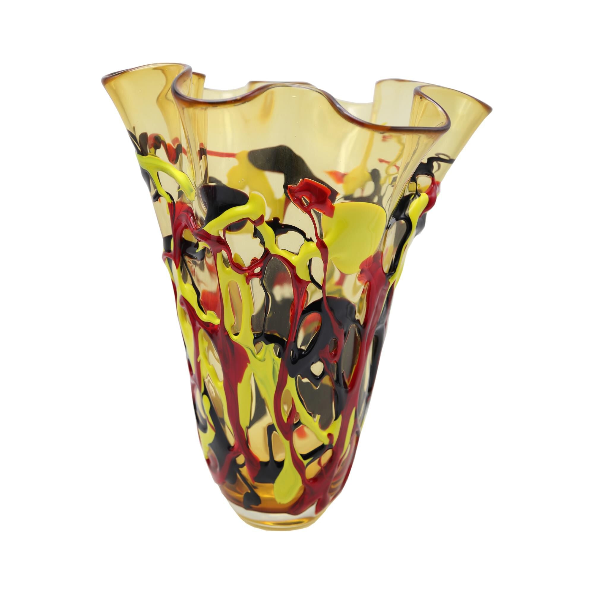 Dale Tiffany Senisa Hand Blown Art Glass Vase Vase-Urn Senisa - AV20358 - Modern Contemporary