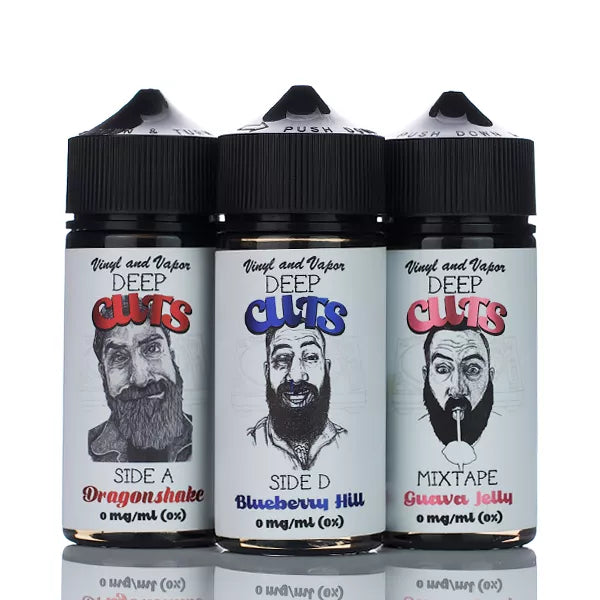 Vinyl and Vapor Deep Cuts - No Nicotine Vape Juice - 100ml