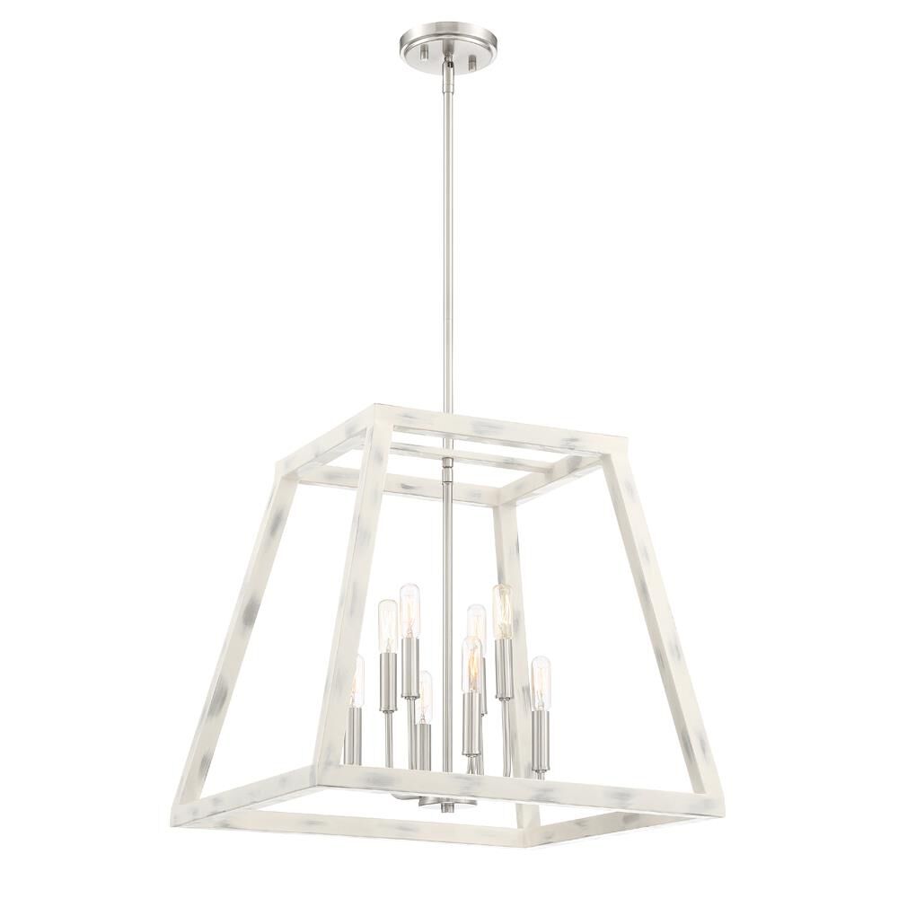 Designers Fountain Rhode 20 Inch Cage Pendant Rhode - 94958-CWW - Transitional