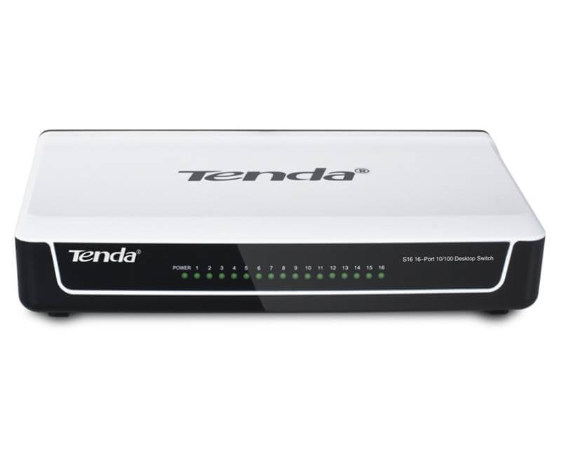 Desktop Switch TENDA S16 16-Port 10-100