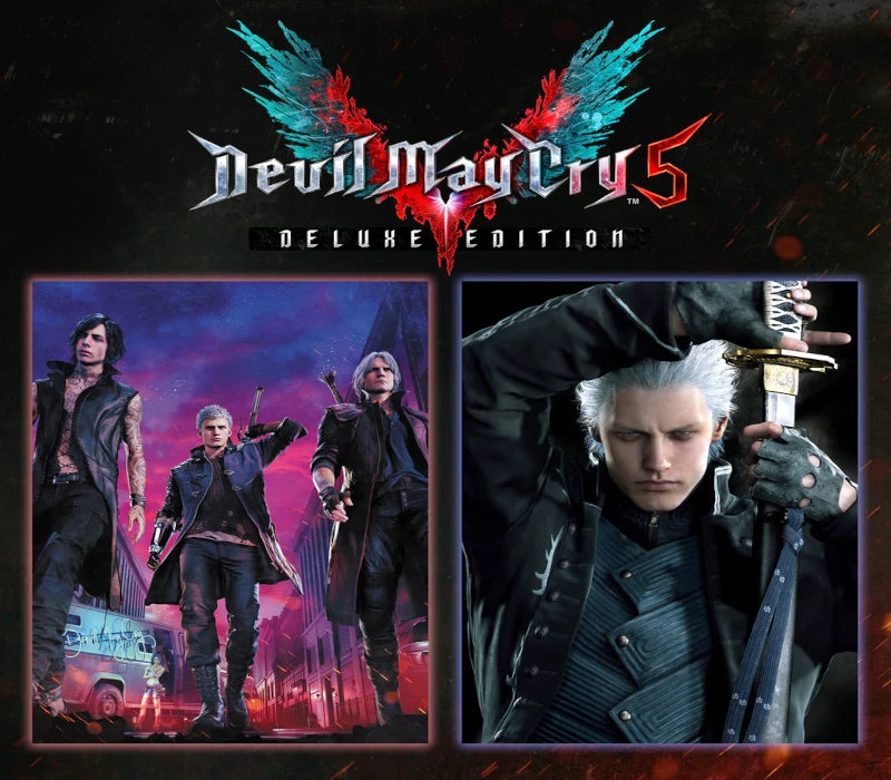 Devil May Cry 5 Deluxe + Vergil EU XBOX One - Xbox Series X|S CD Key