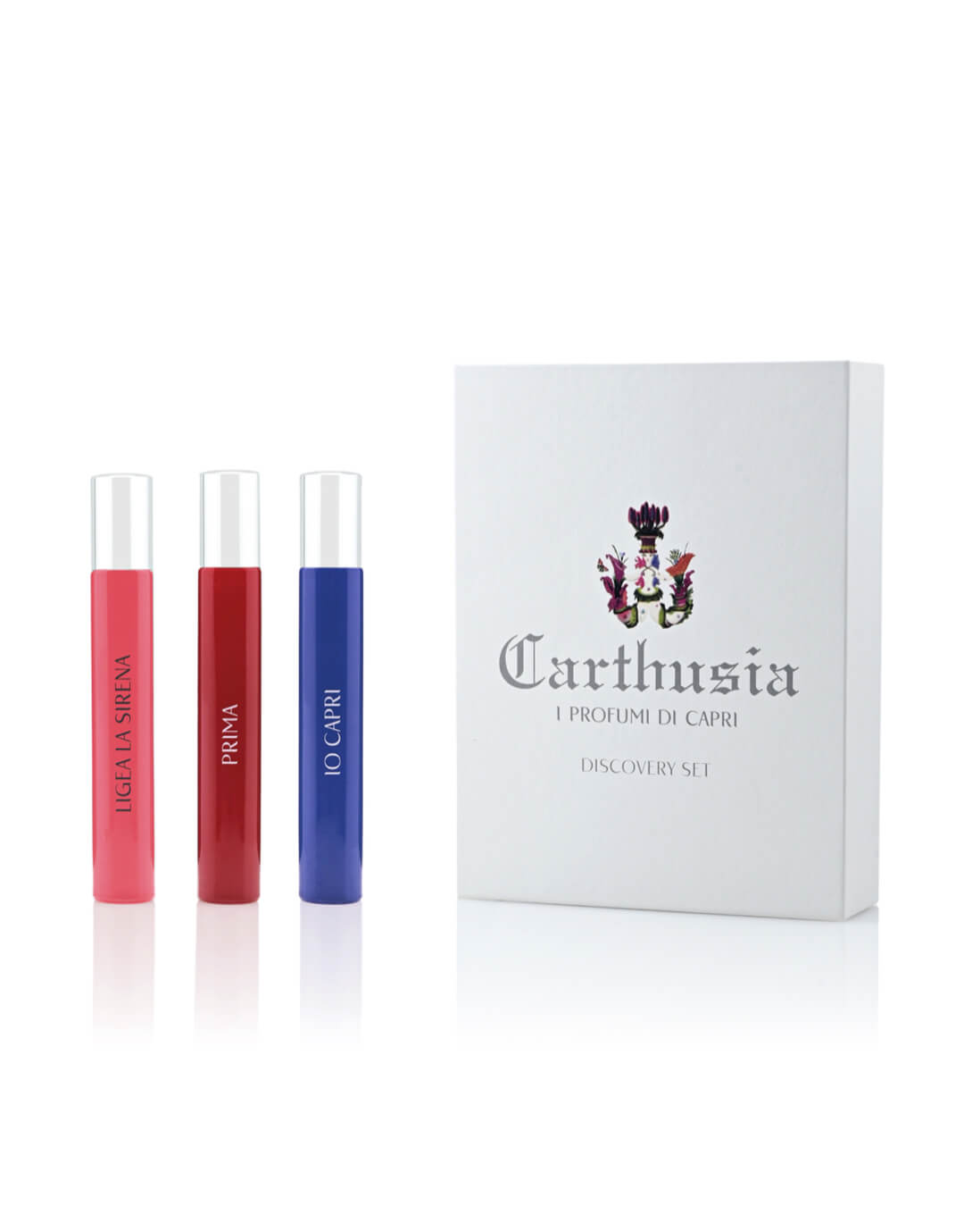 Carthusia Historisk oppdagelsessett Io Capri, Ligea The Siren, First of the San Carlo Theatre 3 x 10ml