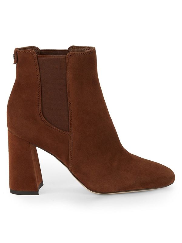Women's Chiara Suede Booties - Coconut - 9