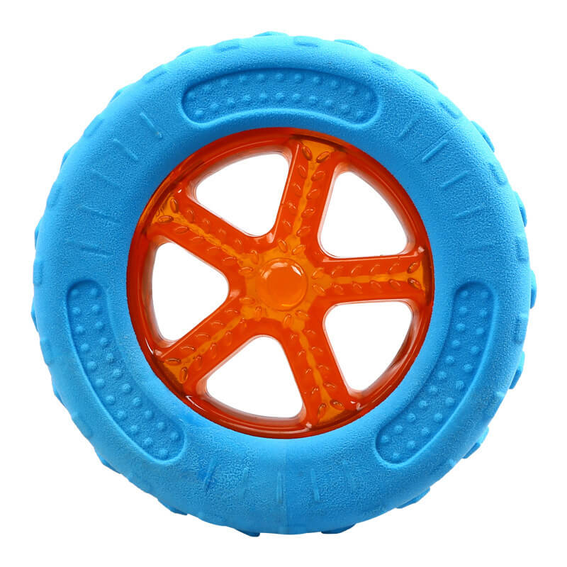 Dog Interactive Chew Toy Outdoor Floating Water Toy, Tire