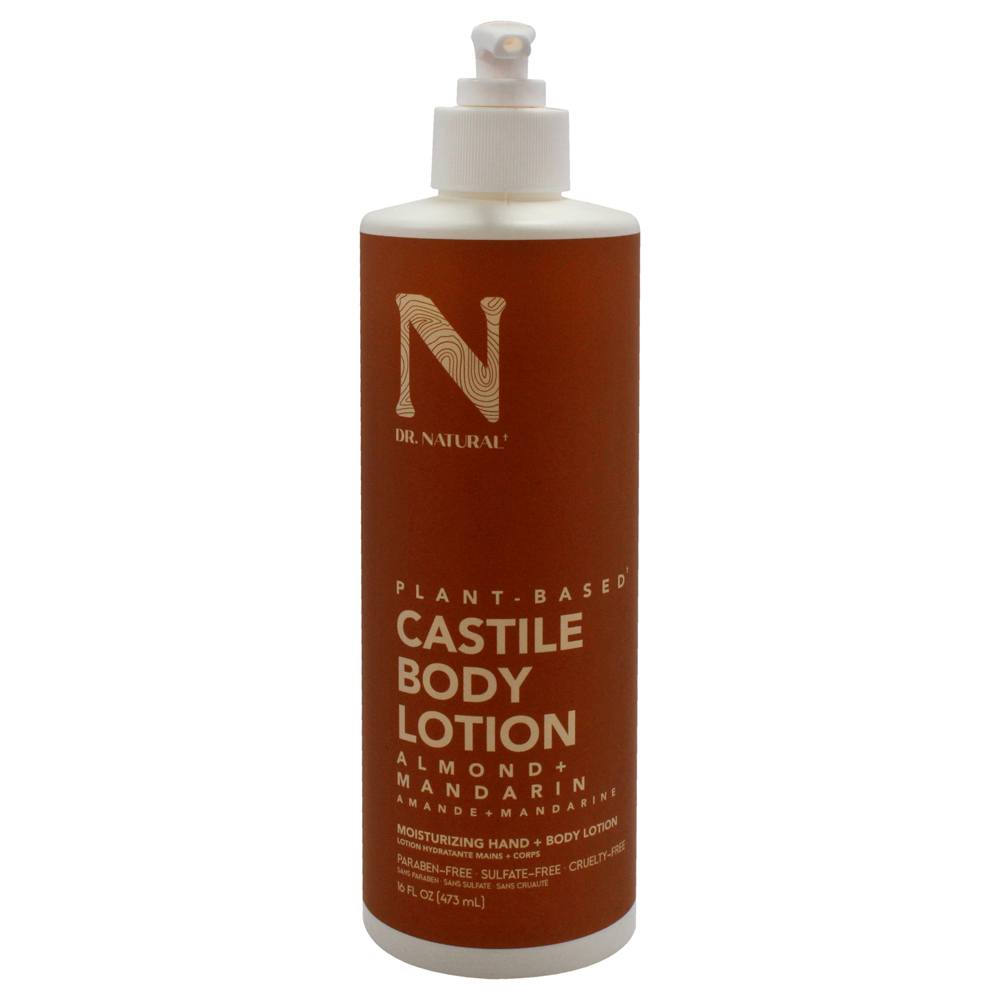 Castile Body Lotion - Almond + Mandarin