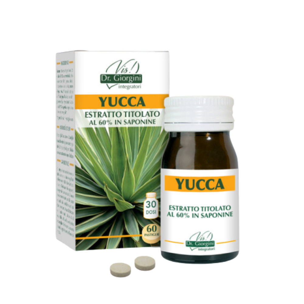 Dr Giorgini Yucca 30 g - 60 tabletter à 500 mg