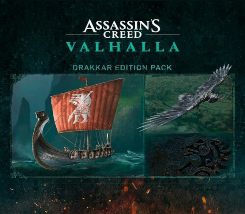 Assassin's Creed Valhalla - Drakkar Content Pack DLC EU PS4 CD Key