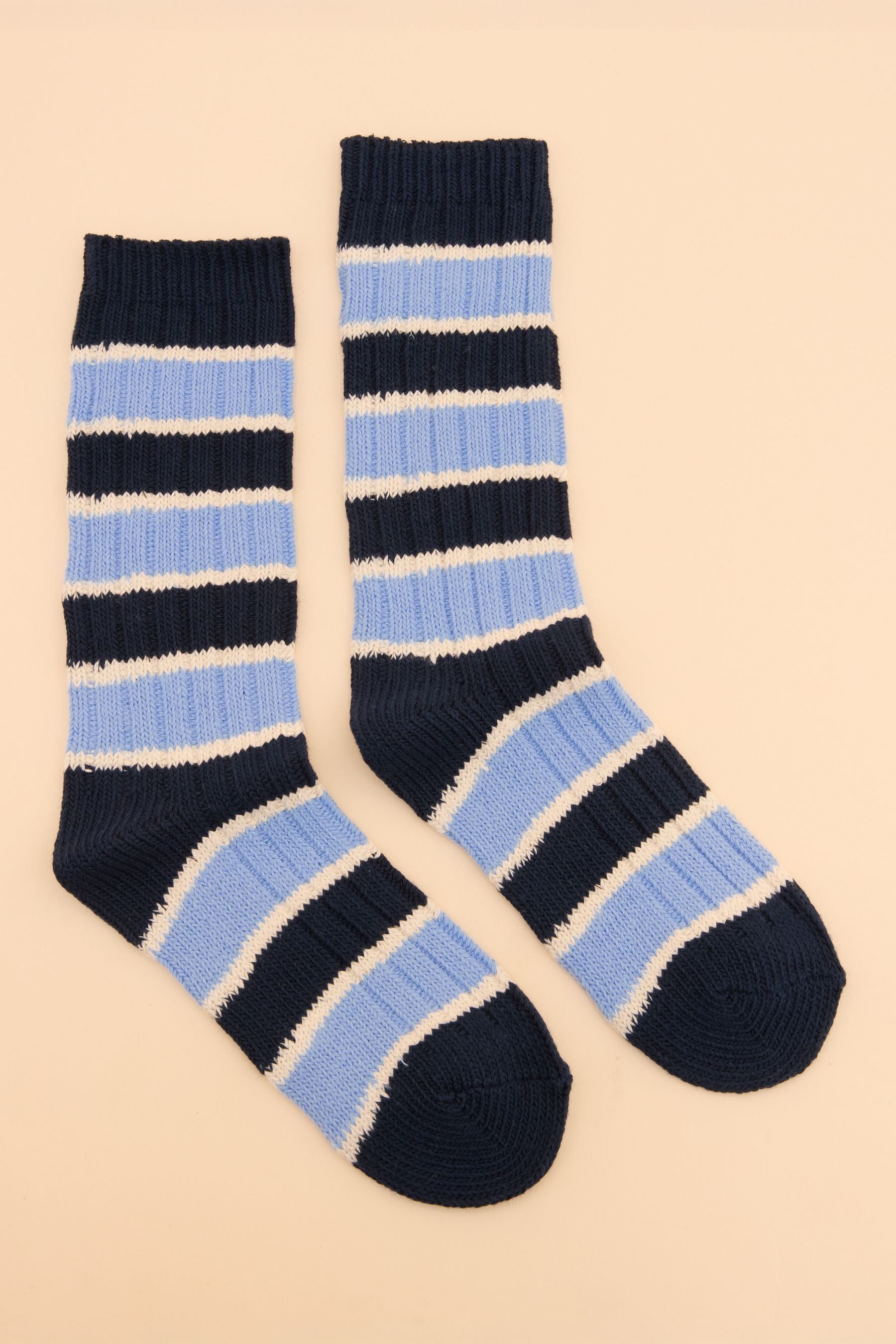 Joules - Kids' Wader Blue Welly Socks