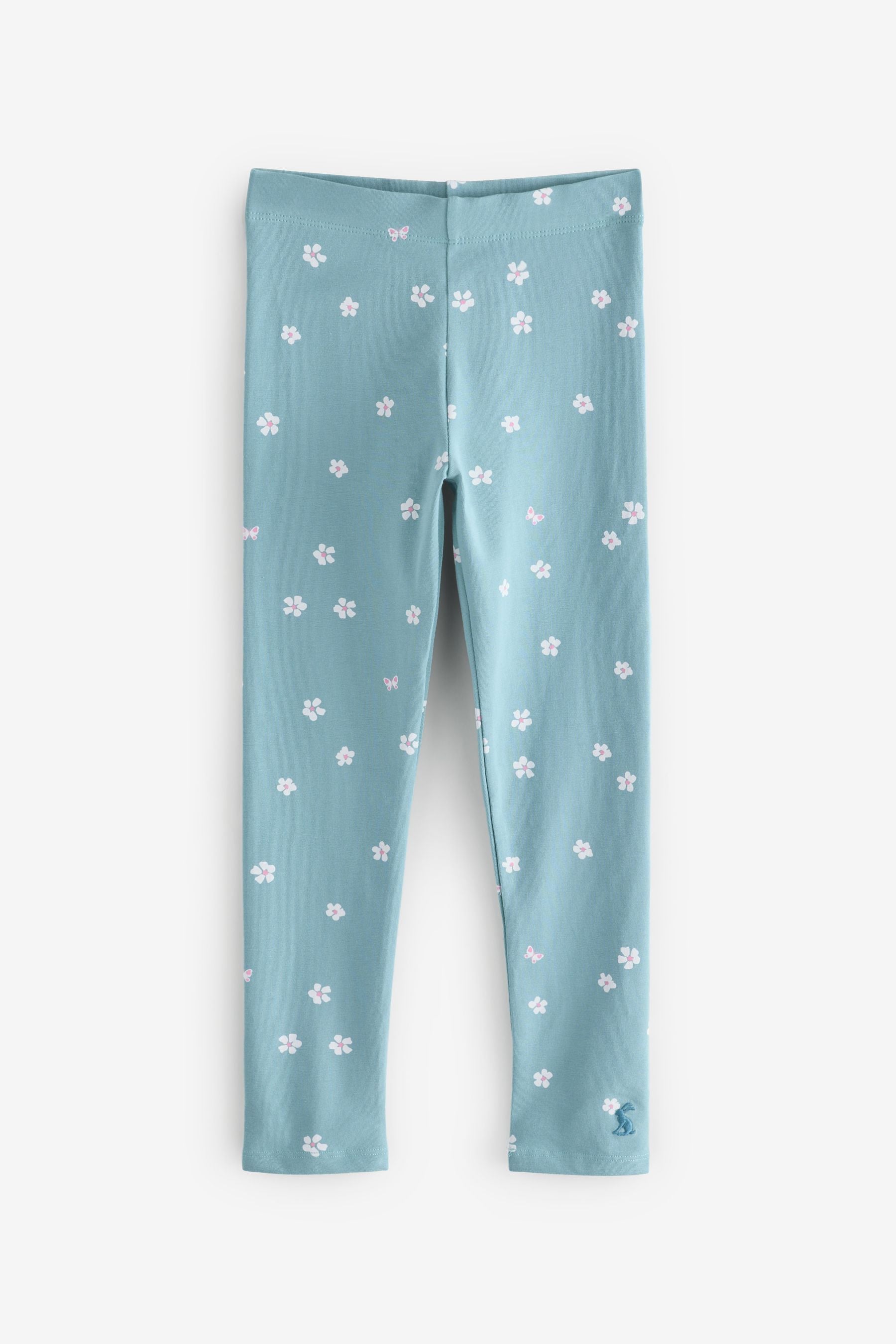 Joules - Dee Dee Blue Jersey Leggings
