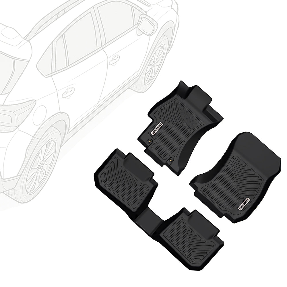 OEDRO Floor Mats for 2016-2017 Subaru Crosstrek, 2012-2016 Subaru Impreza, 2015-2020 Subaru WRX-WRX STi, 2013-2015 Subaru XV Crosstrek