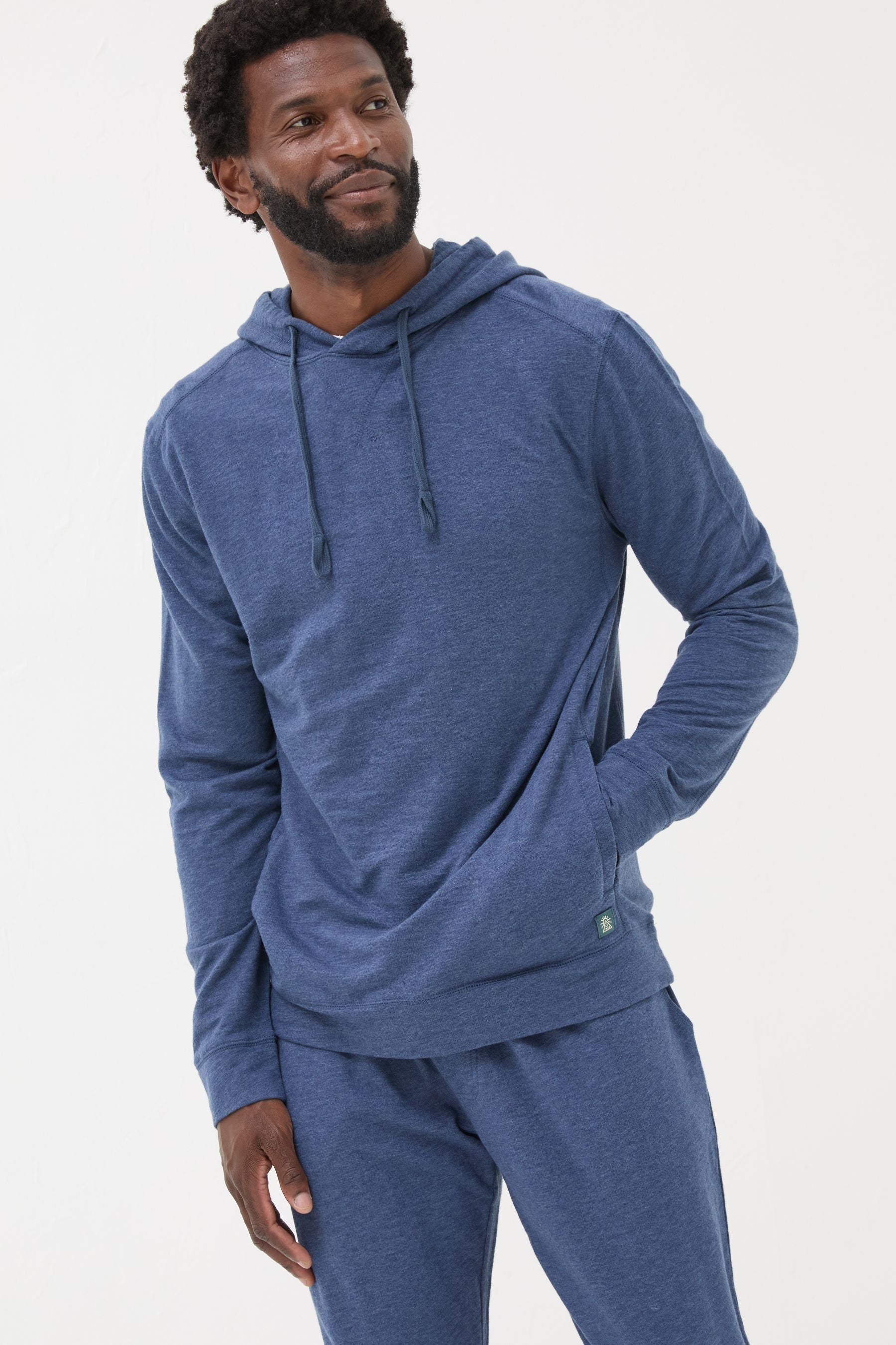 Fat Face - Blue Lounge Hoodie