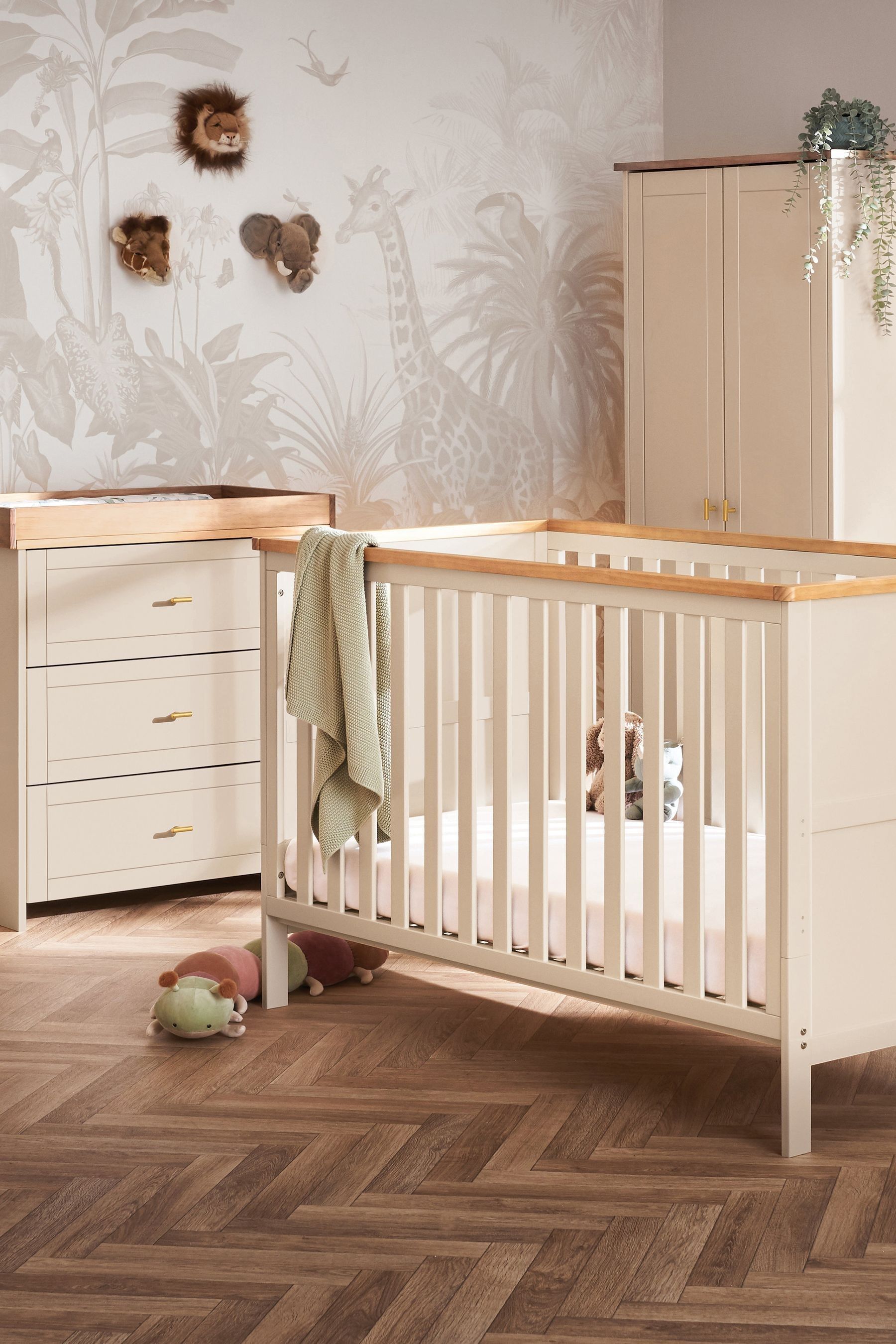 Obaby Evie Cashmere 3 Piece Nursery Furniture Set ONE