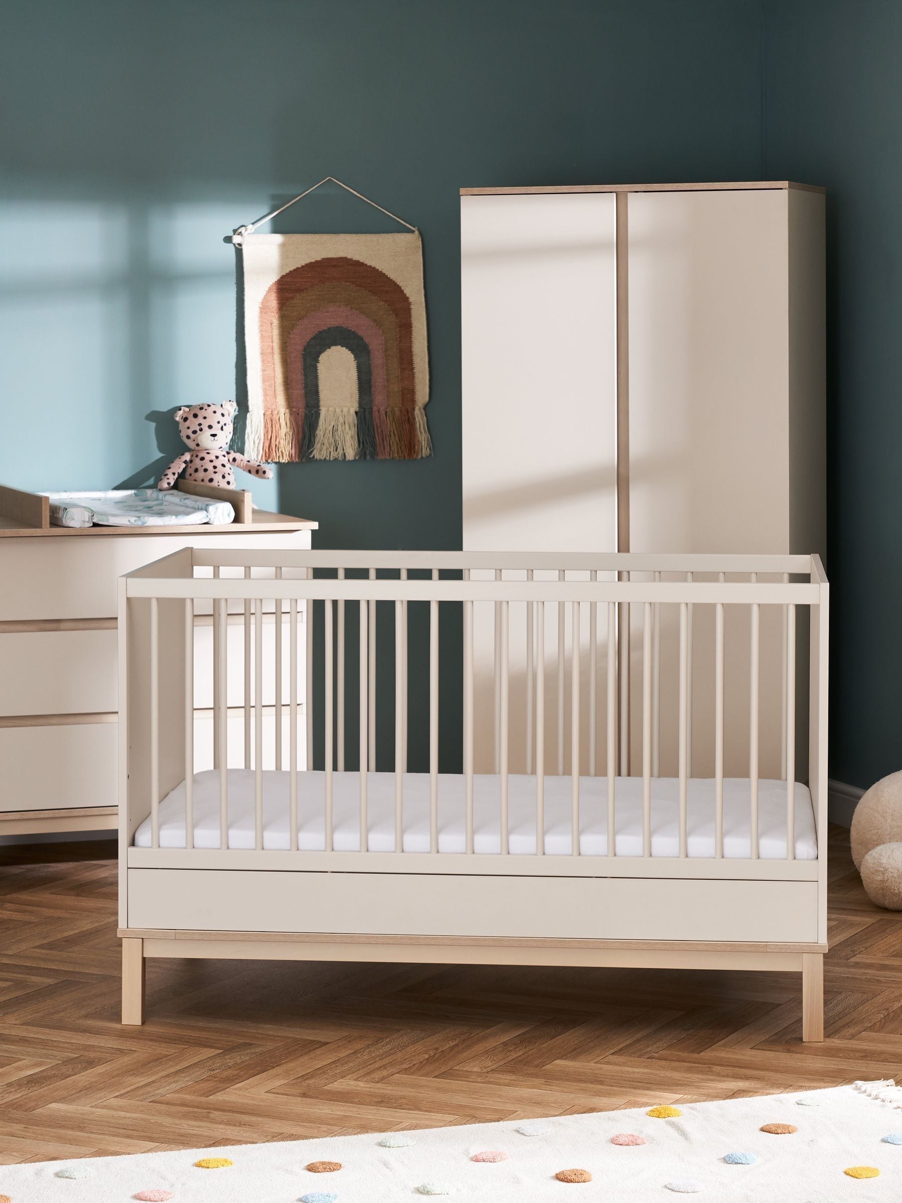 Obaby Astrid Satin 3 Piece Nursery Furniture Set ONE