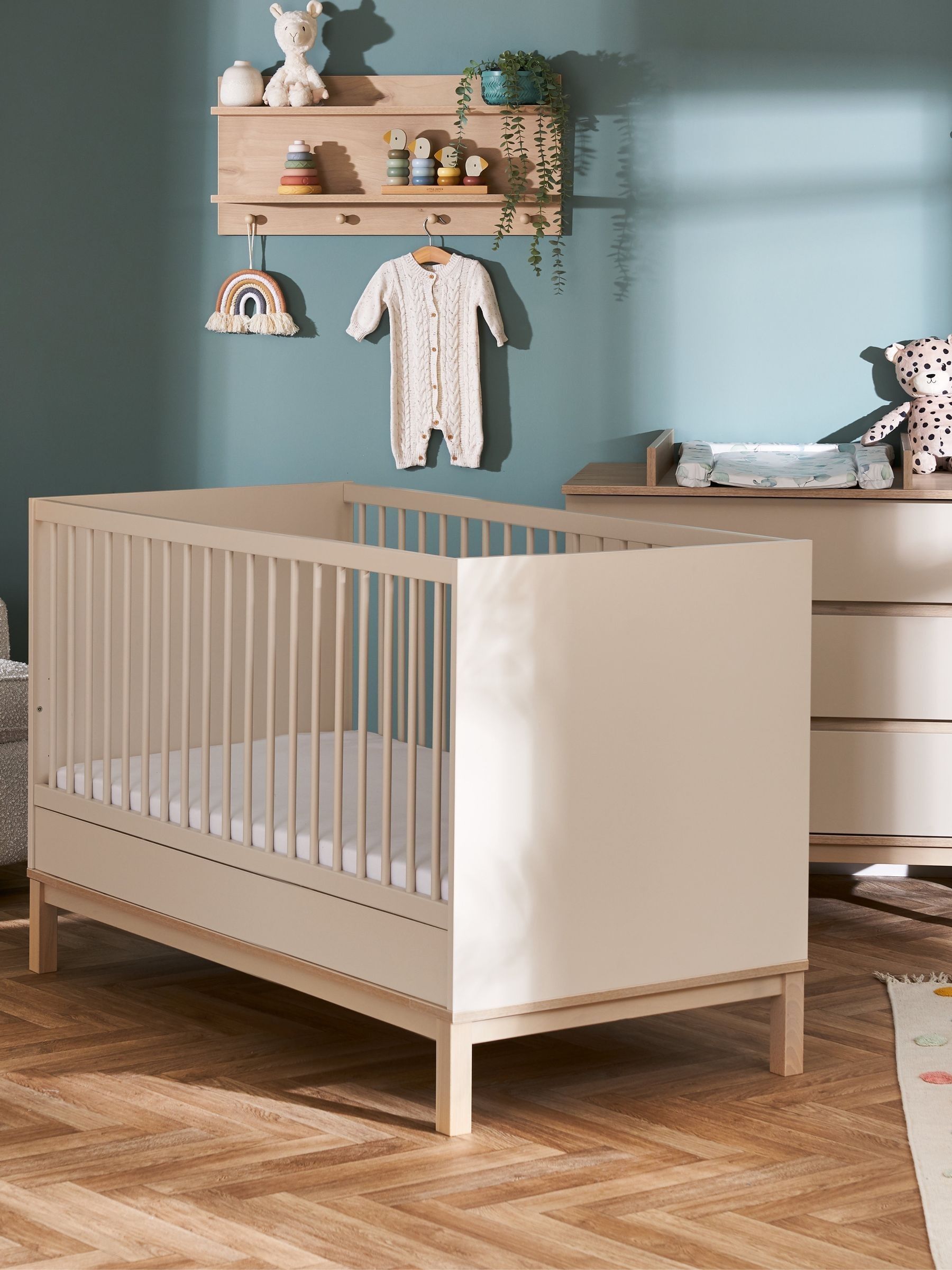 Obaby Astrid Satin 2 Piece Nursery Furniture Set ONE